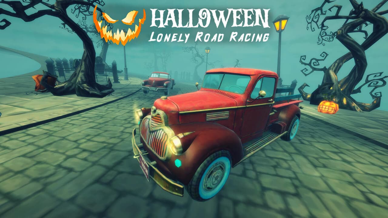 free online games - Halloween Lonely Road Racing