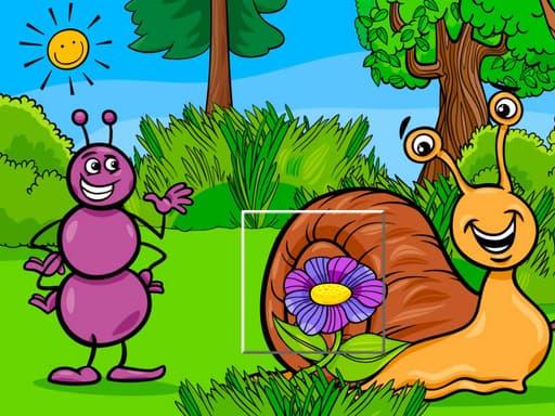 free online games - Insect Pic Puzzles