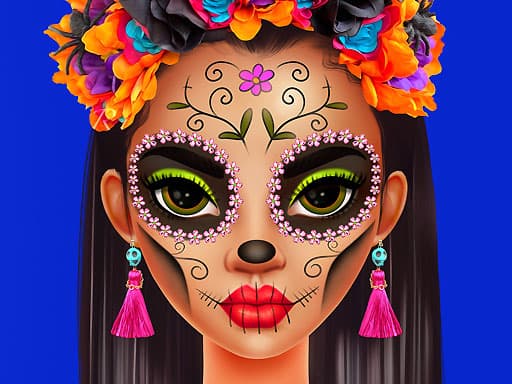 free online games - Halloween Makeup Trends