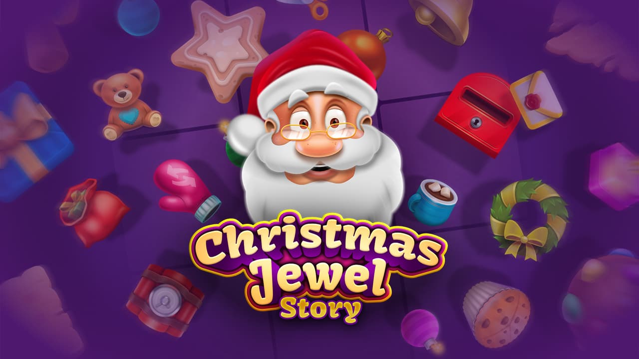 free online games - Jewel Christmas Story