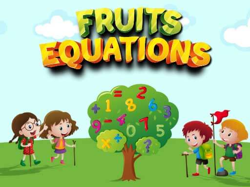 free online games - Fruits Equations