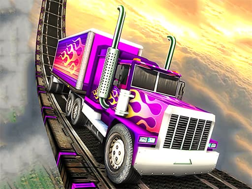 free online games - Impossible Truck Stunt Parking