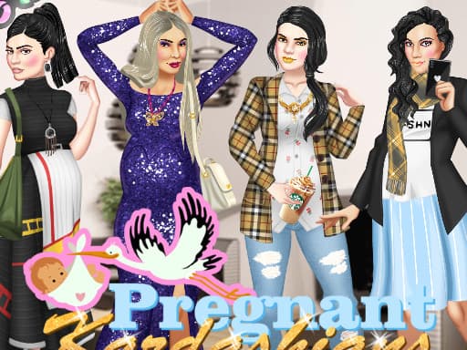 free online games - Pregnant Kardashians