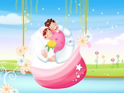 free online games - Valentine Sweet Lover Puzzle