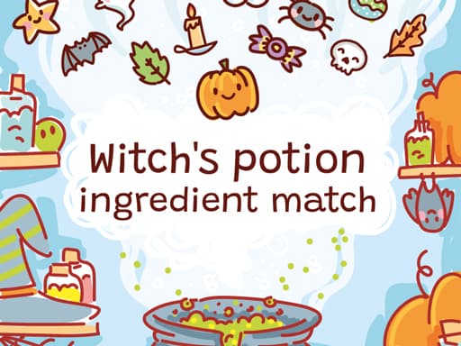 free online games - Potion Ingredient Match