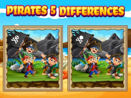 free online games - Pirates 5 Differences