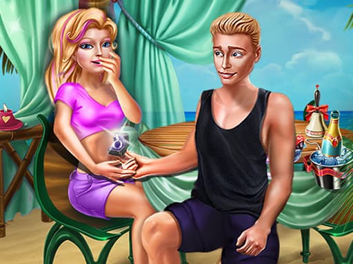 free online games - Ellie Beach Proposal