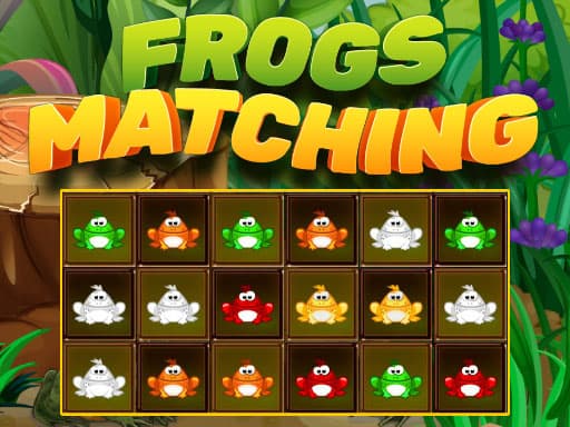 free online games - Frogs Matching