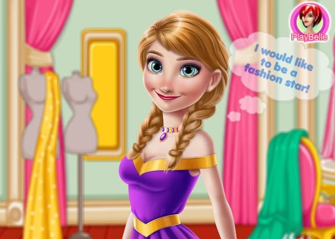 free online games - Ice Princess Modeling Carrer