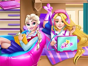 free online games - Princess College Dorm Deco