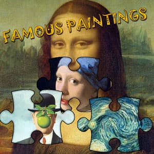 free online games - Jigsaw Puzzle Famous Paintings