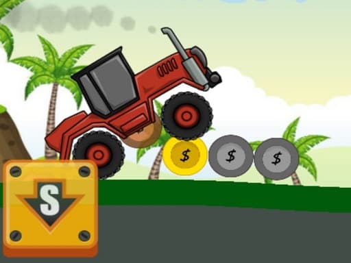 free online games - Hill Climb Tractor 2020