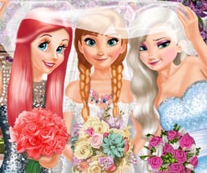 free online games - Bride and Bridesmaides Dress up