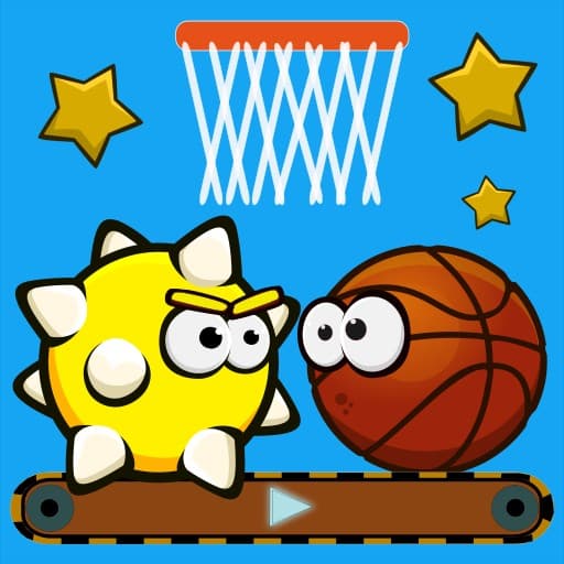 free online games - Orange Ball BasketGo Puzzle