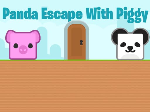free online games - Panda Escape With Piggy