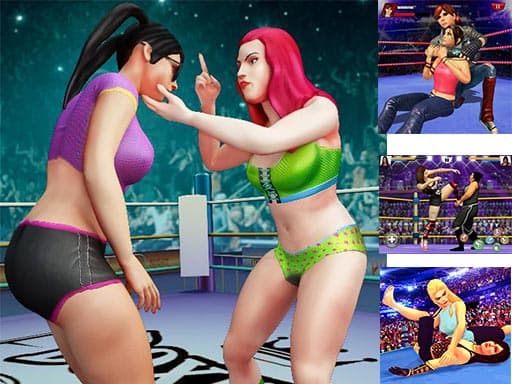 free online games - Women Wrestling Fight Revolution Fighting Games
