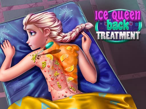 free online games - Ice Queen Back Treatment