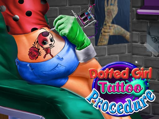 free online games - Dotted Girl Tattoo Procedure