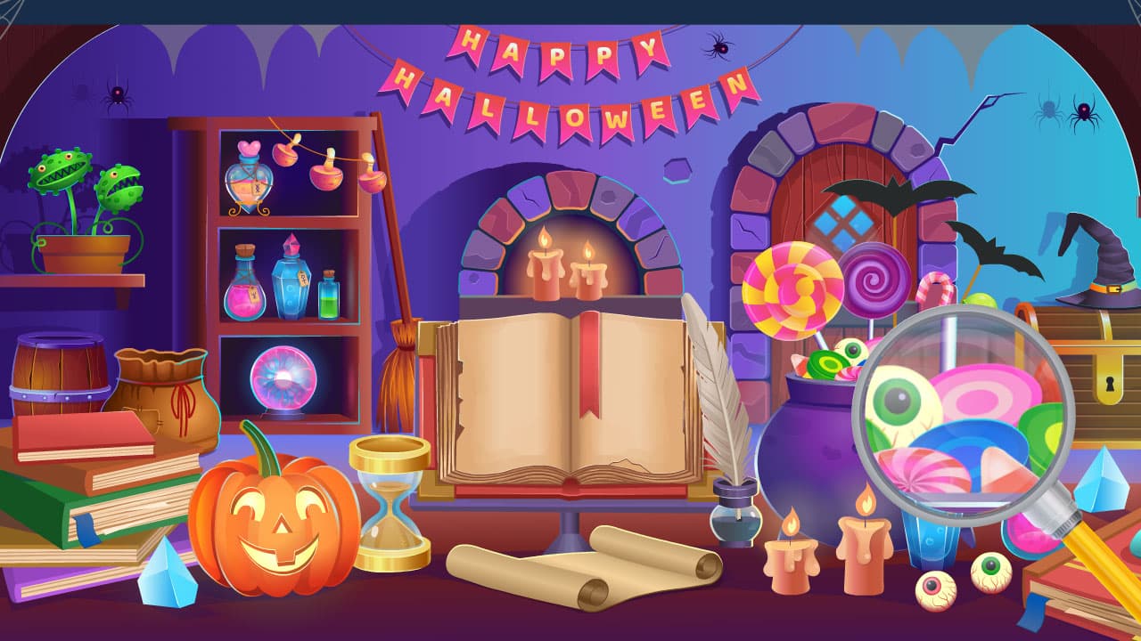 free online games - Halloween Hidden Objects