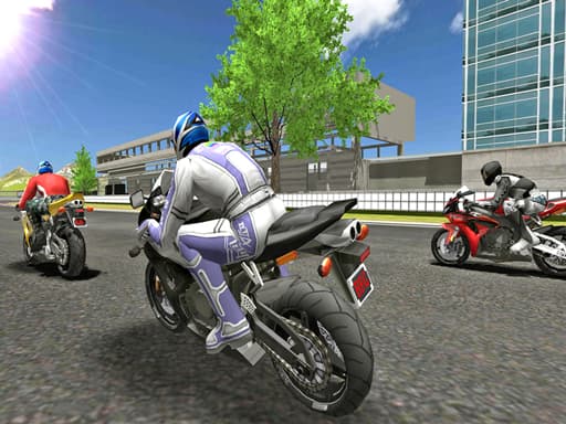 free online games - MotorBike Racer 3D
