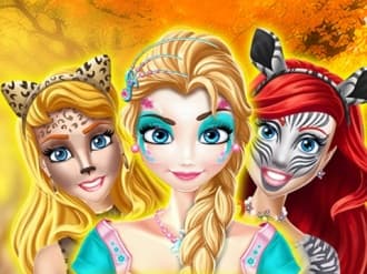free online games - Face Painting Central Park