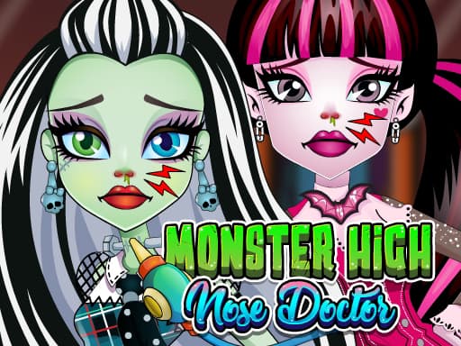 free online games - Monster High Nose Doctor