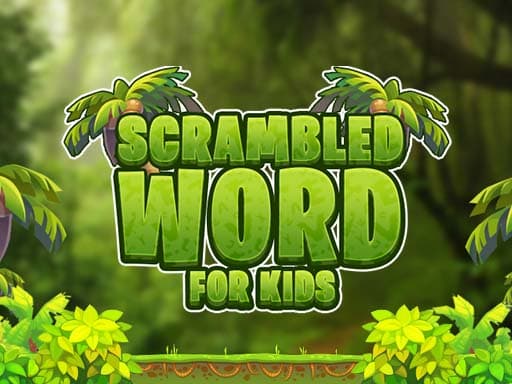free online games - Scrambled Word For Kids