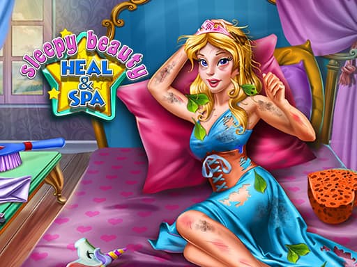 free online games - Sleepy Beauty Heal and Spa