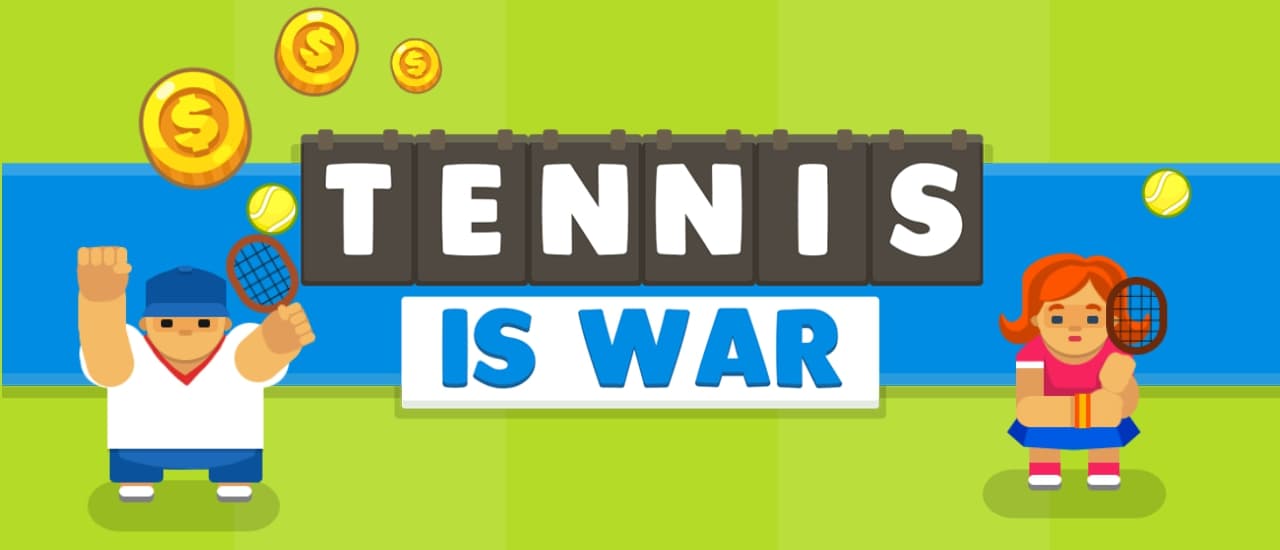 free online games - Tennis is War