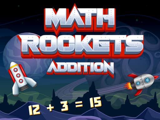 free online games - Math Rockets Addition