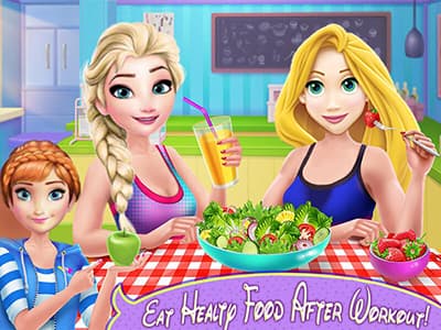 free online games - Cooking After Workout