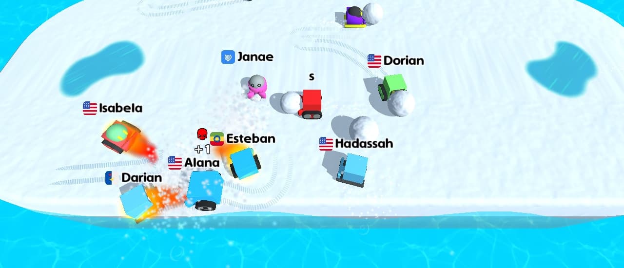 free online games - Snow War io