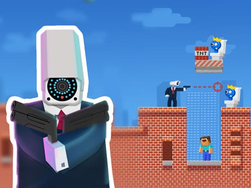 free online games - Cameraman vs Toilets Puzzle