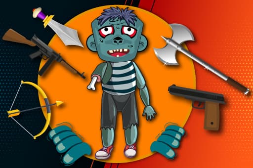free online games - Kick The Zombie
