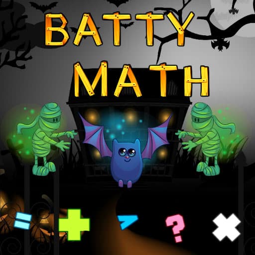 free online games - Batty Math