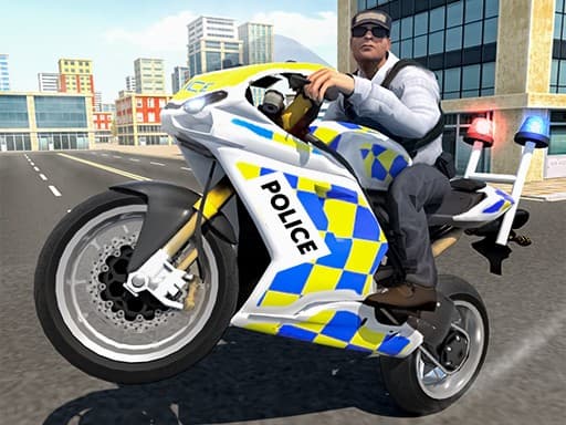 free online games - Police Chase Motorbike Driver