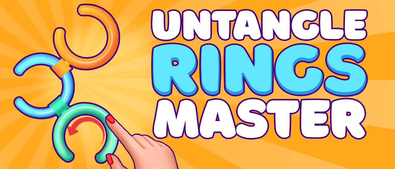 free online games - Untangle Rings Master