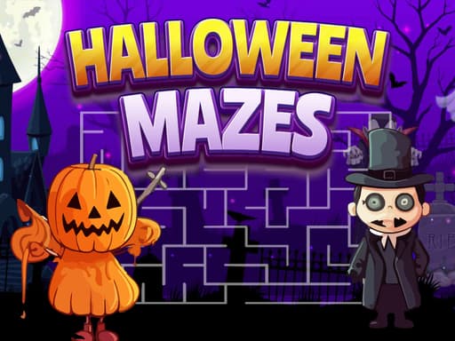 free online games - Halloween Mazes