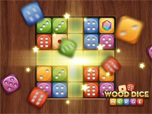 free online games - Wood Dice Merge