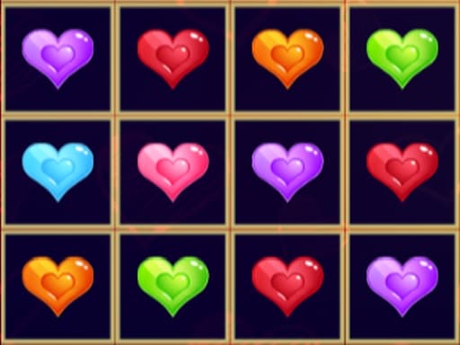free online games - Sliding Hearts Match 3