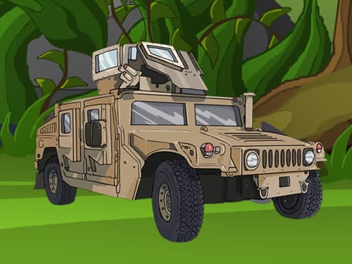free online games - Army Vehicles Memory