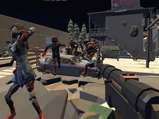 free online games - Zombie Virus FPS