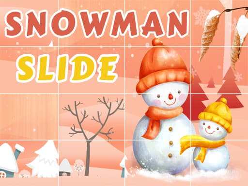 free online games - Snowman Slide
