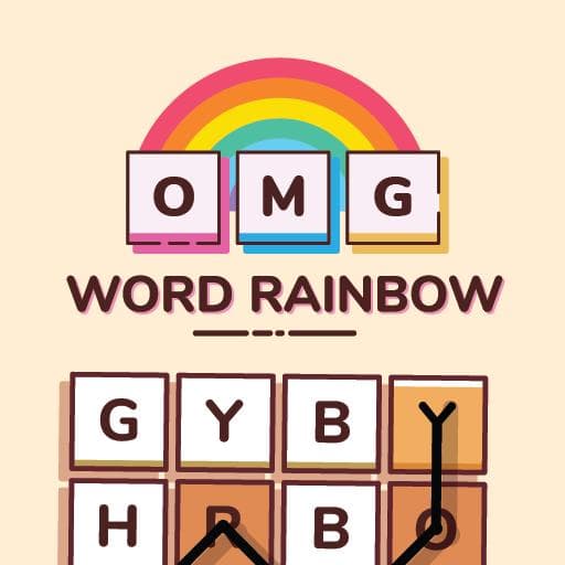 free online games - OMG Word Rainbow