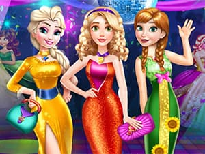 free online games - Princesses Prom Ball