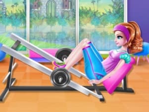free online games - Fat to Fit Princess Fitness