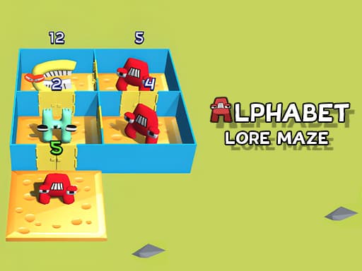 free online games - Alphabet Lore Maze