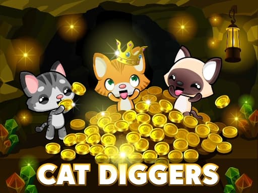 free online games - Idle Cat Diggers