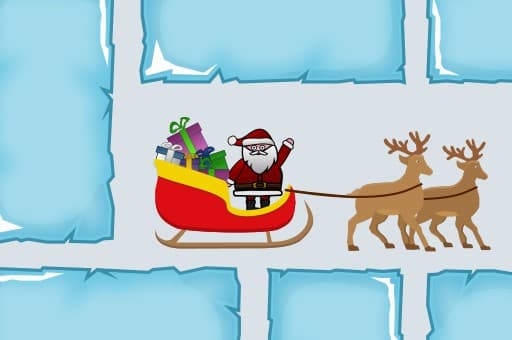 free online games - Santa Slide