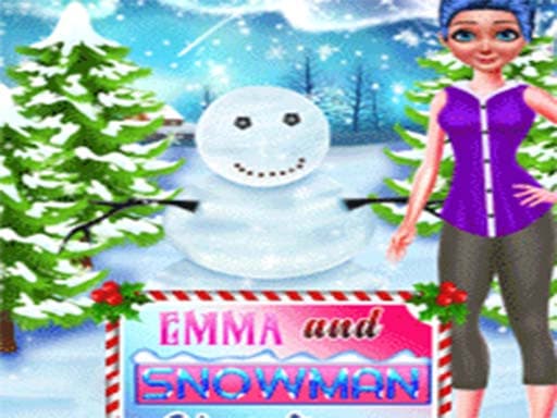 free online games - Emma And Snowman Christmas